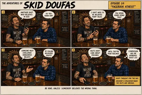 Preview of Episode 14, Facebook Atheist